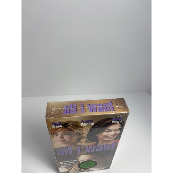All I Want (2002) VHS - Mandy Moore, Elijah Wood, Franka Potente - Picture 2 of 6